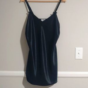 Jenifer Moore black silky lingerie